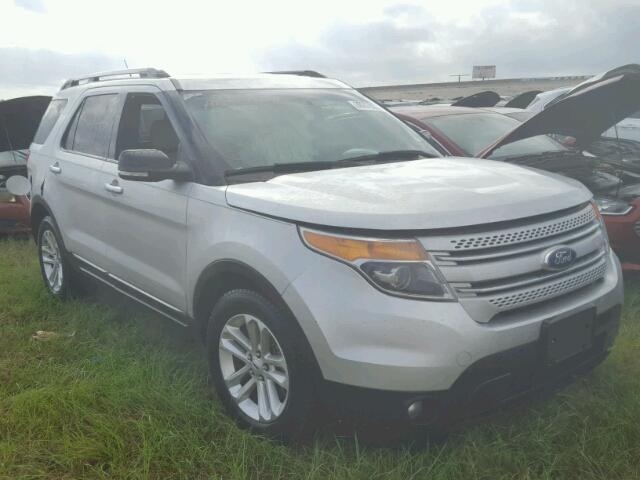 1FM5K7D89EGA48762 - 2014 FORD EXPLORER SILVER photo 1