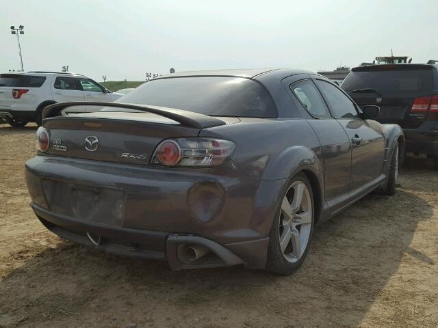 JM1FE173370213911 - 2007 MAZDA RX8 SILVER photo 4