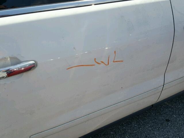 5GZER23768J190116 - 2008 SATURN OUTLOOK XR თეთრი ფოტო 9