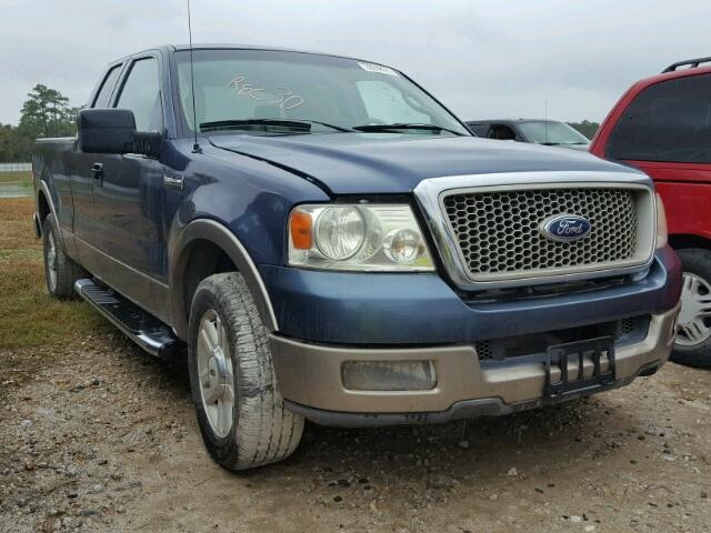 1FTPX12534NC44551 - 2004 FORD F150 BLUE photo 1