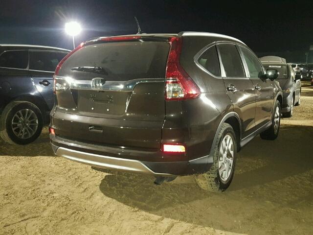 2HKRM3H78FH524619 - 2015 HONDA CR-V BROWN photo 4