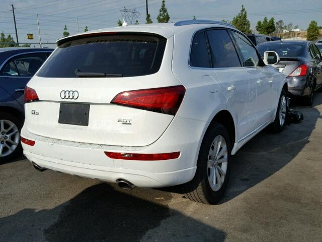 WA1CFAFP6DA013335 - 2013 AUDI Q5 PREMIUM WHITE photo 4