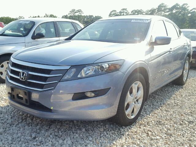 5J6TF1H54BL003819 - 2011 HONDA ACCORD CRO BLUE photo 2