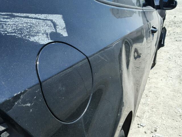 WVWBA7AJ0CW270370 - 2012 VOLKSWAGEN GOLF BLACK photo 9