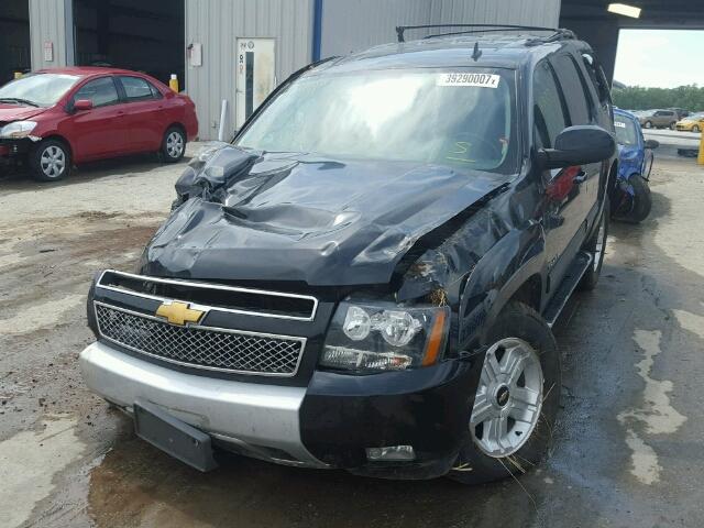 1GNSKBE06CR226249 - 2012 CHEVROLET TAHOE BLACK photo 2