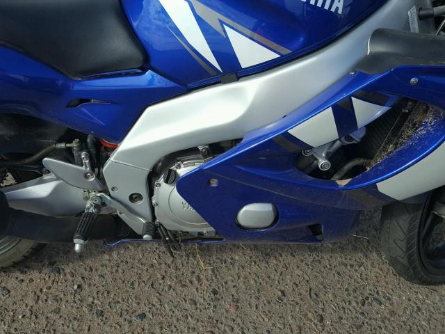 JYA5AHE071A028329 - 2001 YAMAHA YZF600 R BLUE photo 7