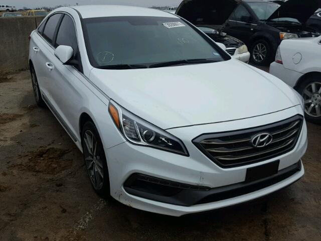 5NPE34AB4HH543418 - 2017 HYUNDAI SONATA WHITE photo 1