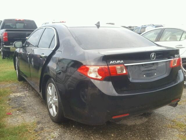 JH4CU2F69BC018425 - 2011 ACURA TSX BLACK photo 3