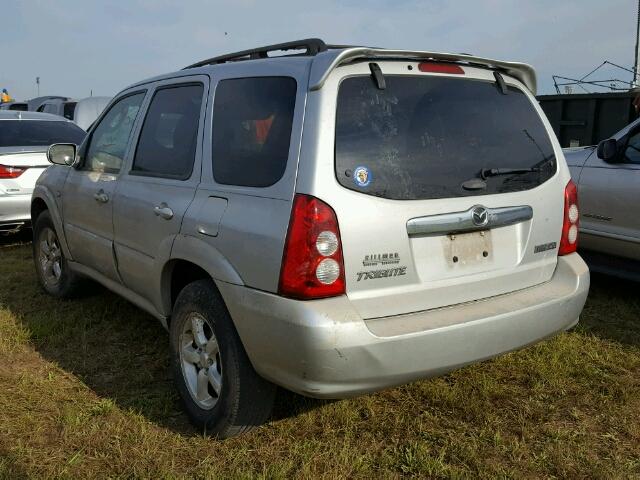 4F2YZ02ZX5KM26746 - 2005 MAZDA TRIBUTE I SILVER photo 3