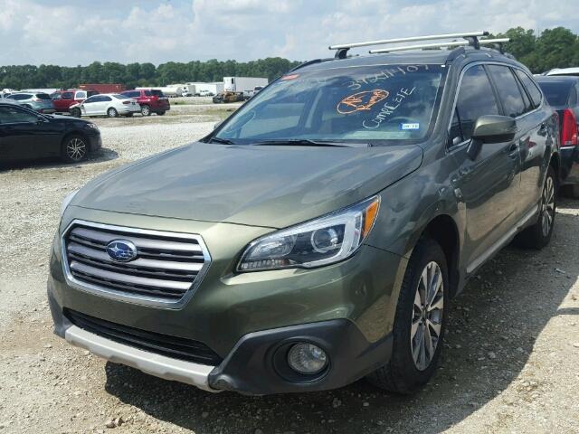 4S4BSATC8H3233371 - 2017 SUBARU OUTBACK TO GREEN photo 2