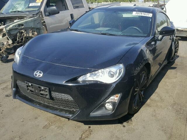 JF1ZNAA19G9704229 - 2016 TOYOTA SCION FR-S შავი ფოტო 2