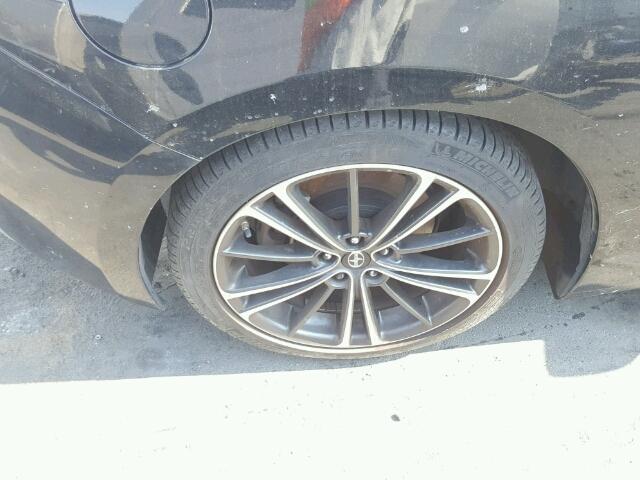 JF1ZNAA19G9704229 - 2016 TOYOTA SCION FR-S შავი ფოტო 9