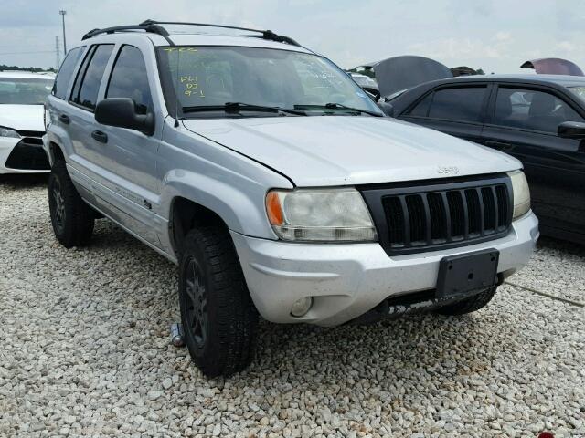 1J4GW48N94C429804 - 2004 JEEP GRAND CHER SILVER photo 1