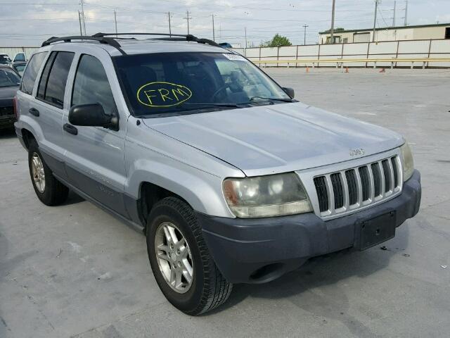 1J4GX48S44C433424 - 2004 JEEP GRAND CHER SILVER photo 1