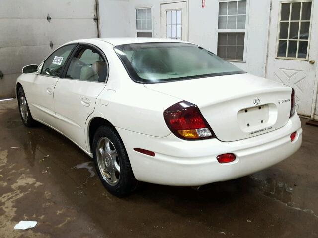 1G3GS64C814264254 - 2001 OLDSMOBILE AURORA 4.0 WHITE photo 3