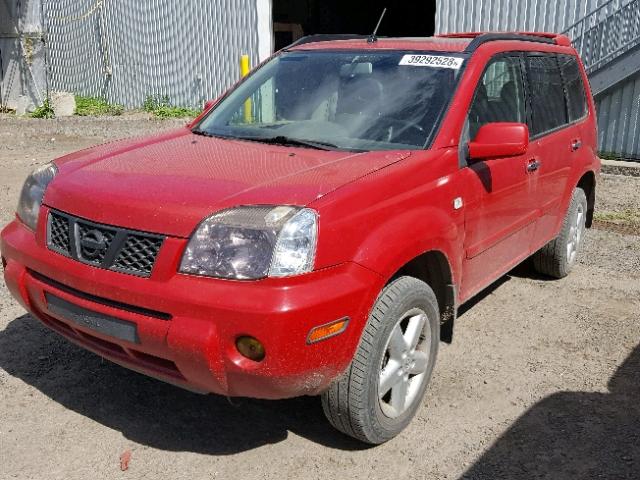 JN8BT08V96W208730 - 2006 NISSAN X-TRAIL XE RED photo 2