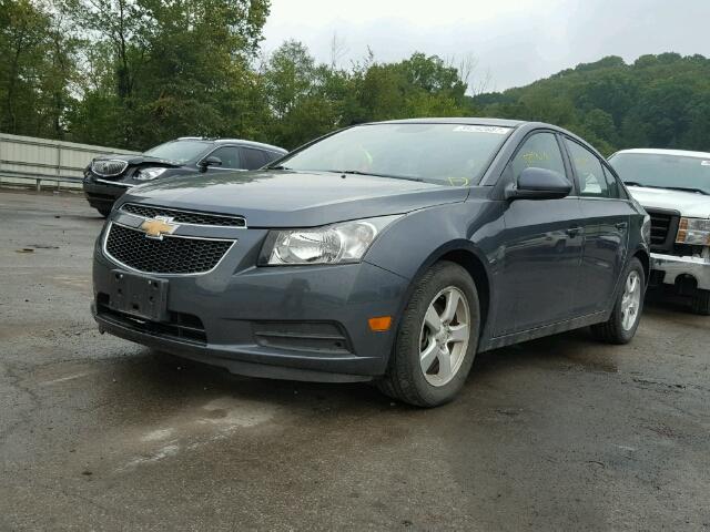 1G1PC5SB0D7237787 - 2013 CHEVROLET CRUZE LT GRAY photo 2