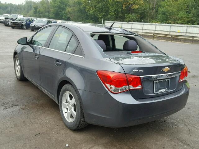 1G1PC5SB0D7237787 - 2013 CHEVROLET CRUZE LT GRAY photo 3