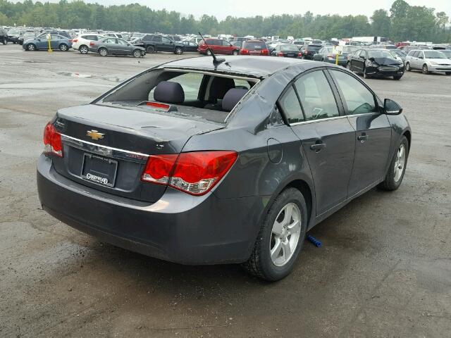 1G1PC5SB0D7237787 - 2013 CHEVROLET CRUZE LT GRAY photo 4