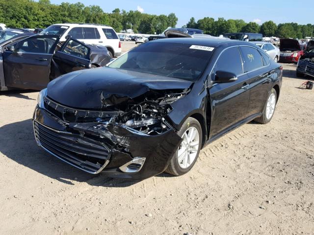 4T1BK1EB7FU138862 - 2015 TOYOTA AVALON XLE BLACK photo 2