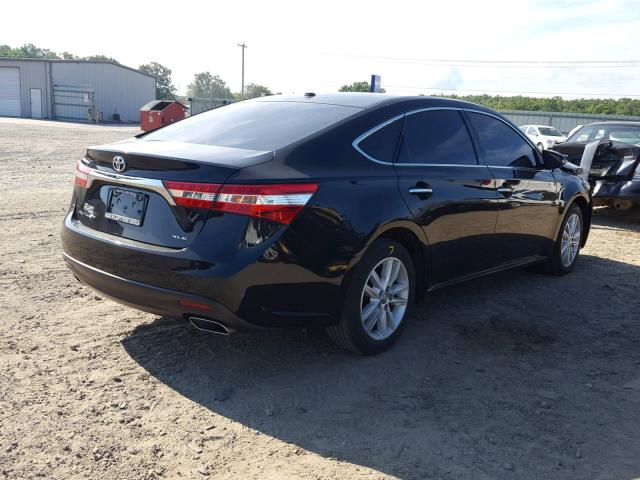 4T1BK1EB7FU138862 - 2015 TOYOTA AVALON XLE BLACK photo 4