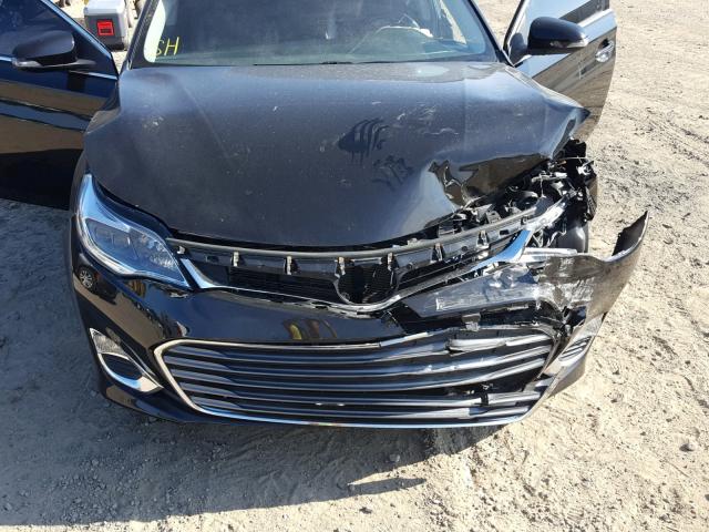 4T1BK1EB7FU138862 - 2015 TOYOTA AVALON XLE BLACK photo 7