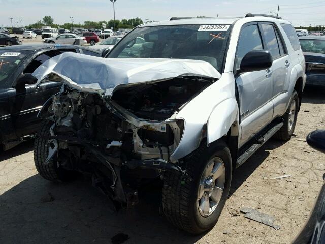 JTEBU14R270122781 - 2007 TOYOTA 4RUNNER SILVER photo 2