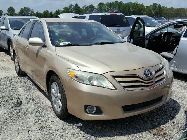 4T1BF3EK9BU712534 - 2011 TOYOTA CAMRY BASE BEIGE photo 1