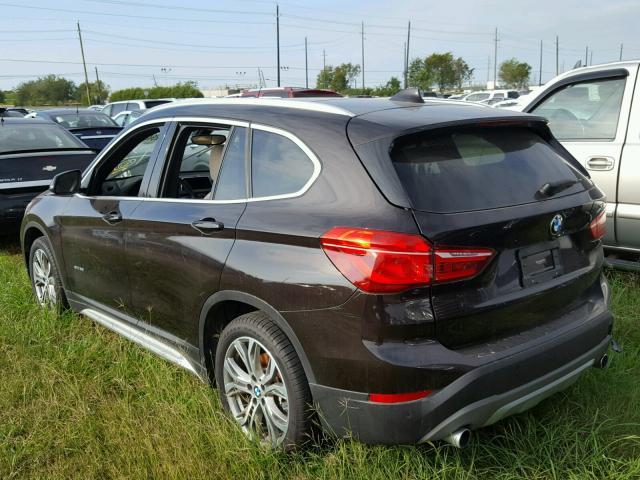 WBXHT3C36G5E47100 - 2016 BMW X1 BLACK photo 3