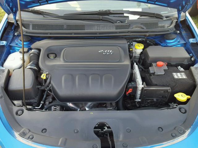 1C3CDFAA8FD433695 - 2015 DODGE DART SE BLUE photo 3