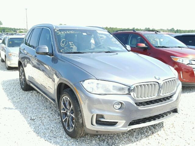 5UXKR2C35H0X05077 - 2017 BMW X5 SDRIVE3 GRAY photo 1