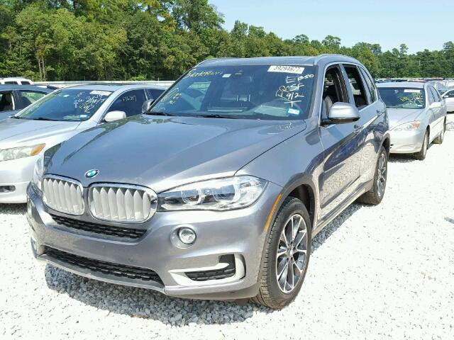 5UXKR2C35H0X05077 - 2017 BMW X5 SDRIVE3 GRAY photo 2