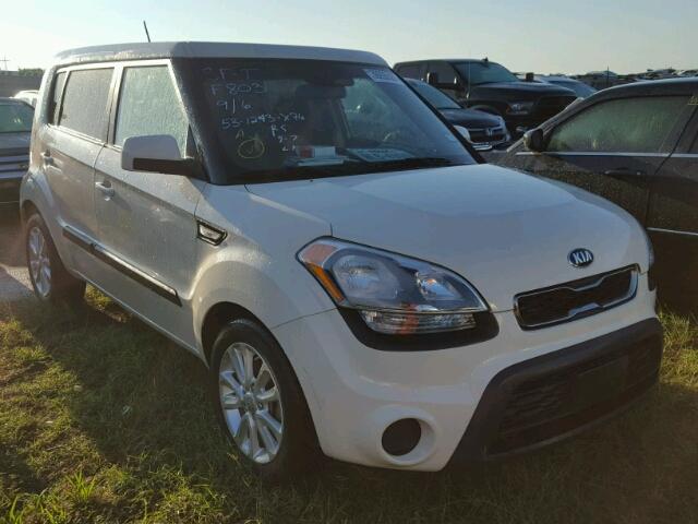 KNDJT2A53D7755822 - 2013 KIA SOUL WHITE photo 1