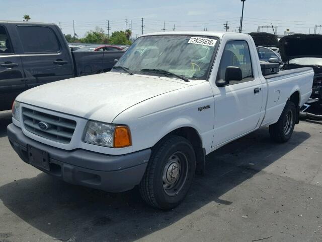 1FTYR10U11PB75206 - 2001 FORD RANGER Balta nuotrauka 2