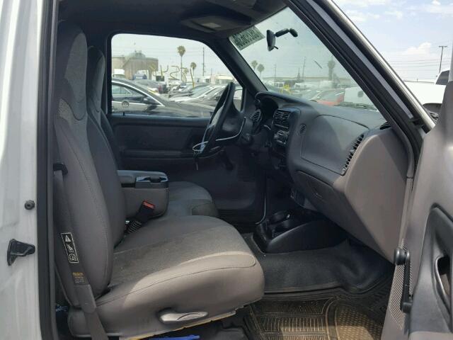 1FTYR10U11PB75206 - 2001 FORD RANGER Balta nuotrauka 5