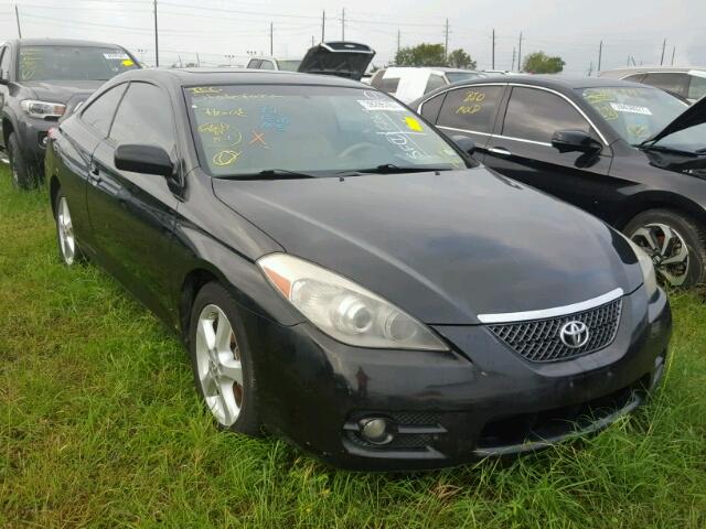 4T1CA30P28U147686 - 2008 TOYOTA CAMRY SOLA BLACK photo 1