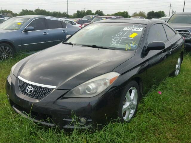 4T1CA30P28U147686 - 2008 TOYOTA CAMRY SOLA BLACK photo 2