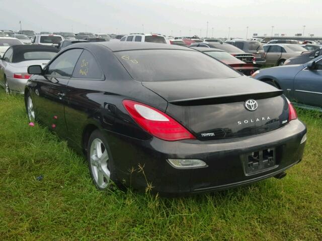 4T1CA30P28U147686 - 2008 TOYOTA CAMRY SOLA BLACK photo 3