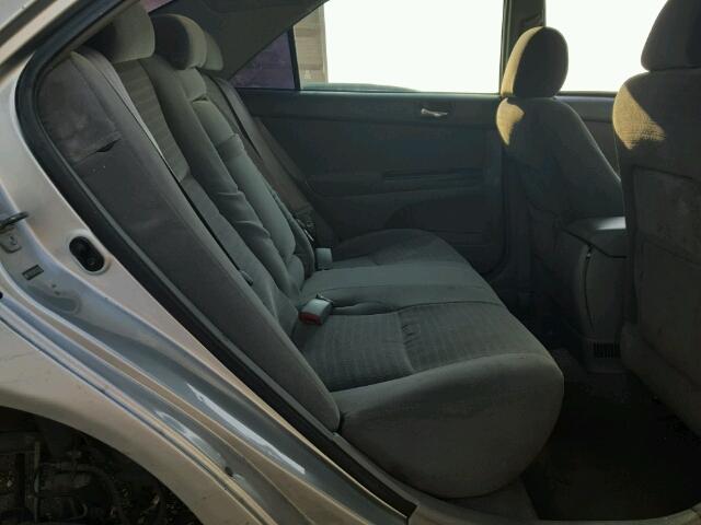 4T1BE32K95U613577 - 2005 TOYOTA CAMRY LE ვერცხლისფერი ფოტო 6