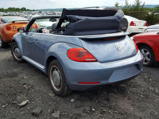 3VW517AT9GM812180 - 2016 VOLKSWAGEN BEETLE S/S 蓝色 照片 3