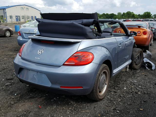 3VW517AT9GM812180 - 2016 VOLKSWAGEN BEETLE S/S 蓝色 照片 4