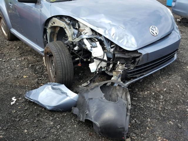 3VW517AT9GM812180 - 2016 VOLKSWAGEN BEETLE S/S 蓝色 照片 9