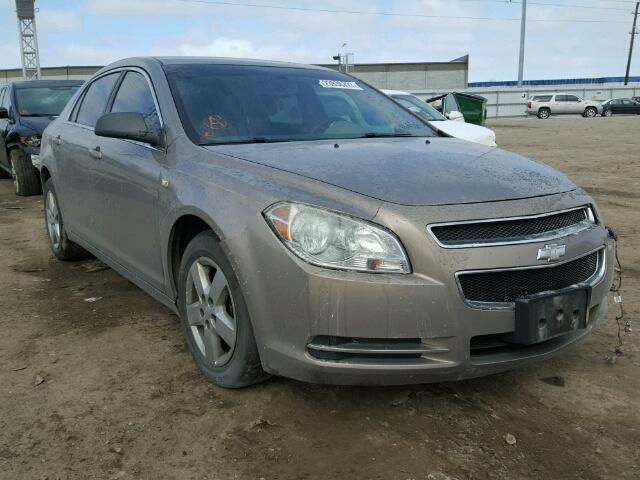 1G1ZG57B78F196740 - 2008 CHEVROLET MALIBU LS BEIGE photo 1