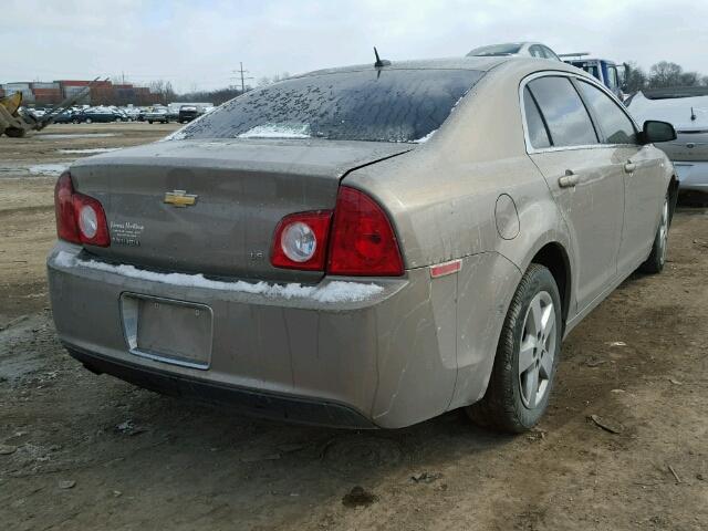 1G1ZG57B78F196740 - 2008 CHEVROLET MALIBU LS BEIGE photo 4