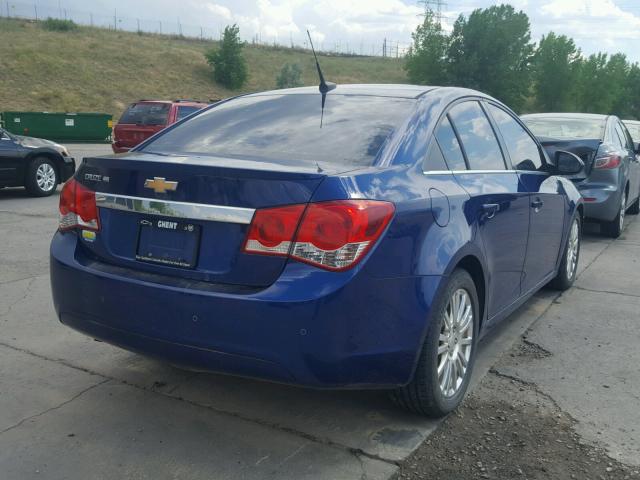 1G1PK5SC4C7211378 - 2012 CHEVROLET CRUZE ECO BLUE photo 4