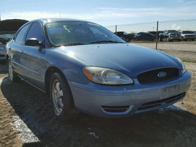 1FAFP53U46A108759 - 2006 FORD TAURUS SE BLUE photo 1