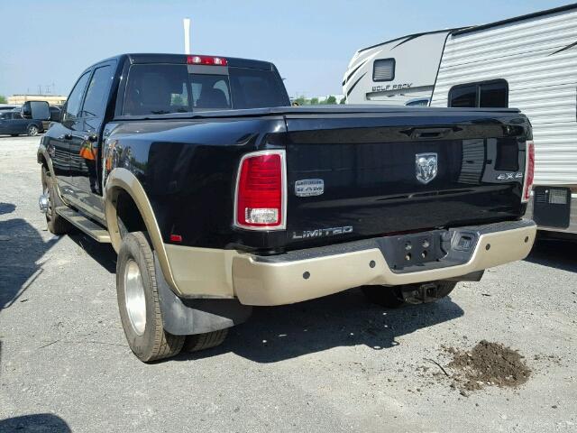 3C63RRKL9FG500636 - 2015 RAM 3500 LONGH BROWN photo 3