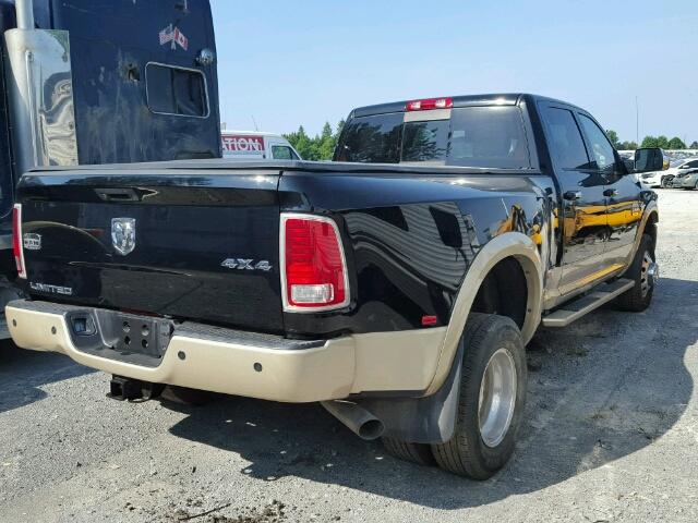 3C63RRKL9FG500636 - 2015 RAM 3500 LONGH BROWN photo 4