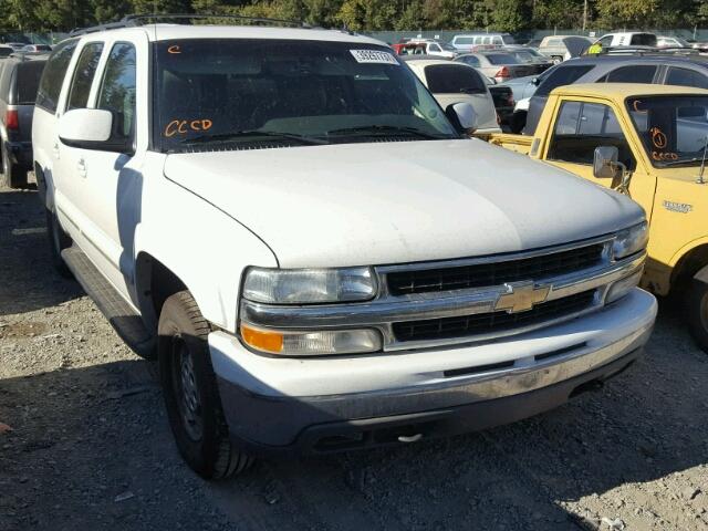 3GNFK16Z83G339886 - 2003 CHEVROLET SUBURBAN K WHITE photo 1