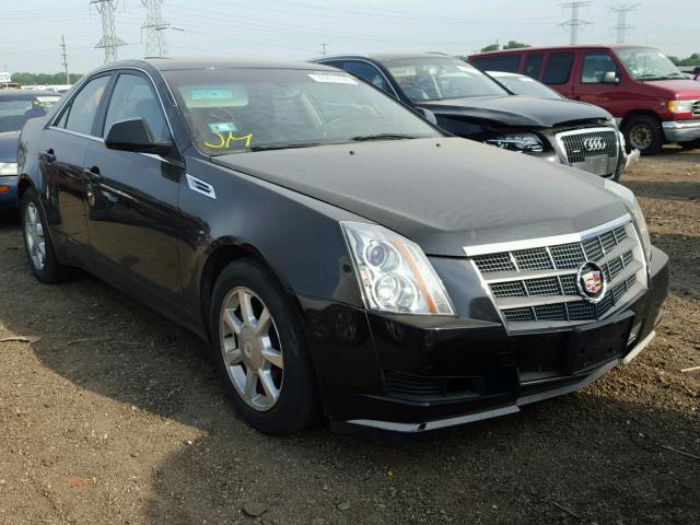1G6DF577480197771 - 2008 CADILLAC CTS BLACK photo 1
